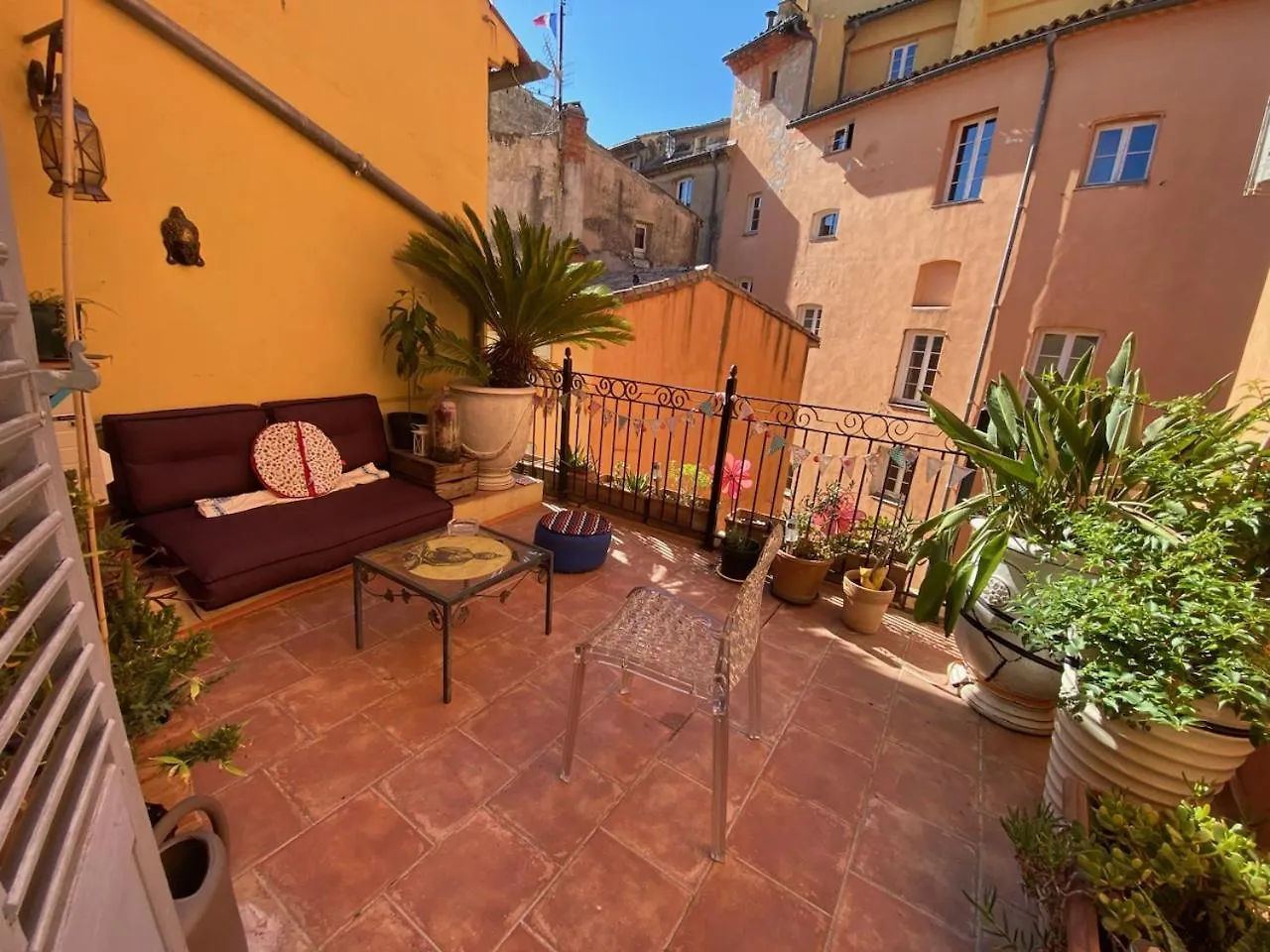 公寓 Appartement Duplex Avec Grande Terrasse En Face D Un Ancien Moulin A Huile D Olive ,Climatise 2 Chambres 格拉斯